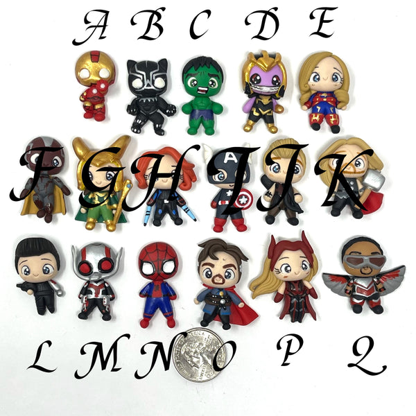Handmade Clay Doll - Marvel superhero