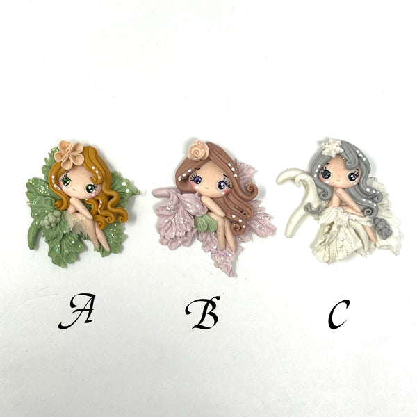 Handmade clay doll - Fairies