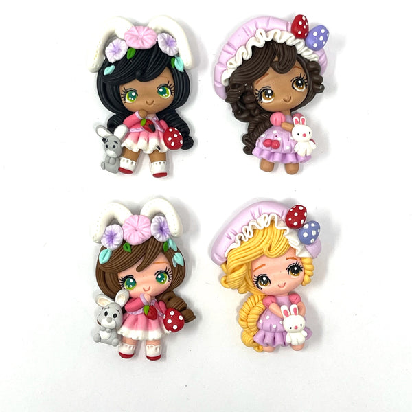 Handmade Clay Doll -