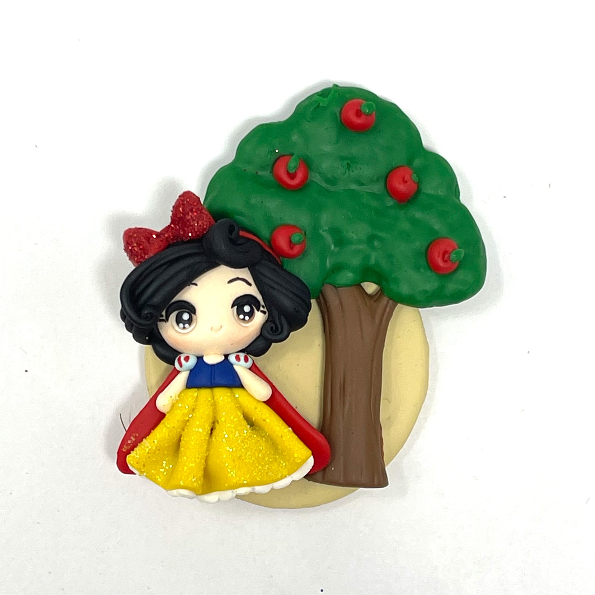 Handmade Clay Doll - Delux Snow white