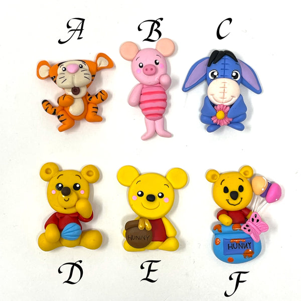 Handmade Clay Doll - Winnie the Pooh