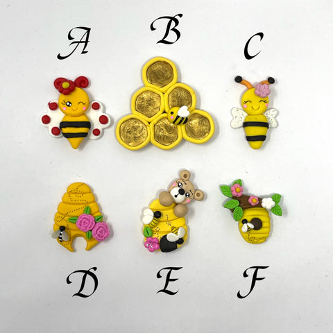 Handmade Clay Doll - Bee