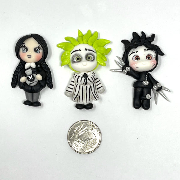 Handmade Clay Doll - Halloween Figures