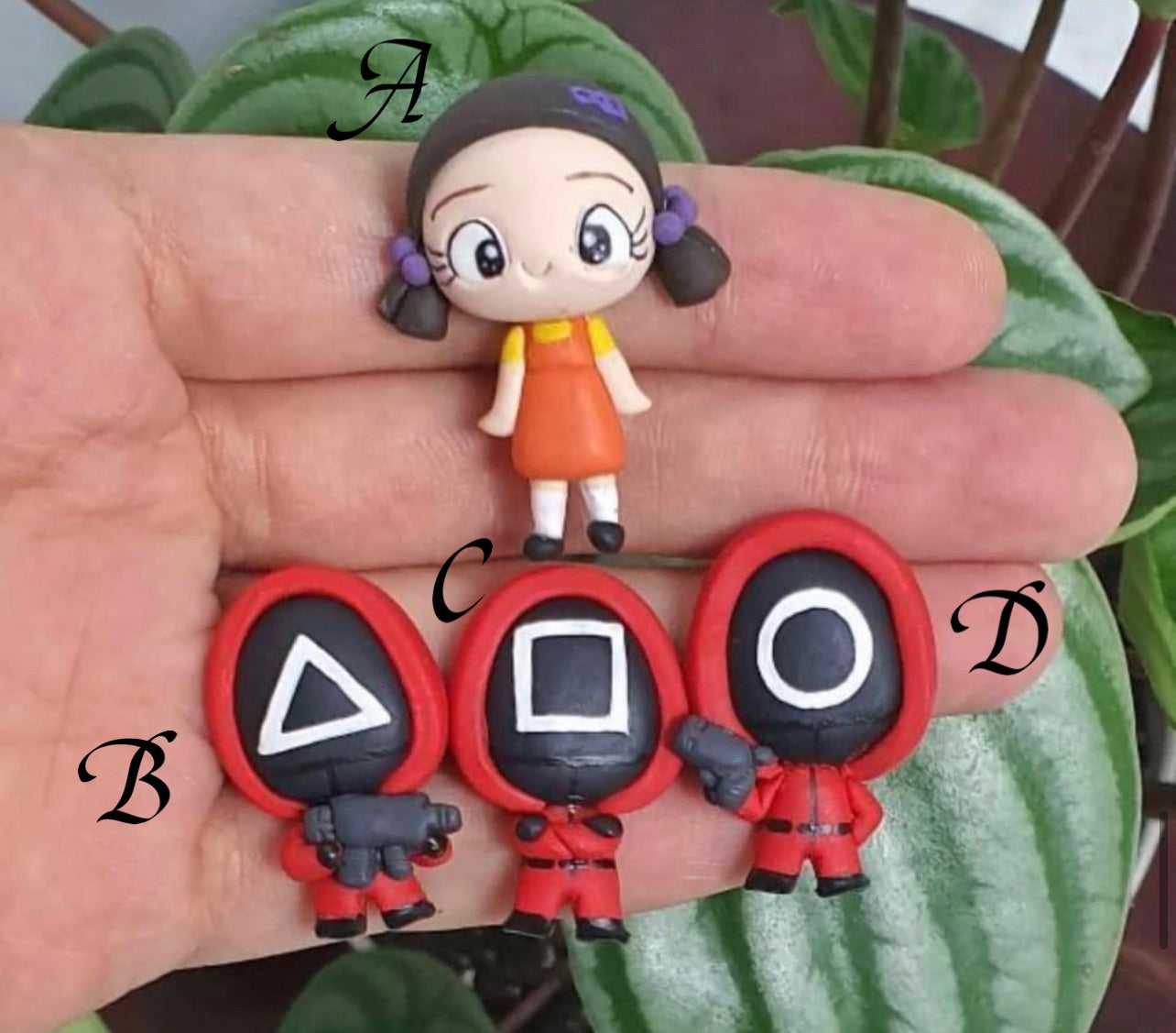 Handmade Clay Doll