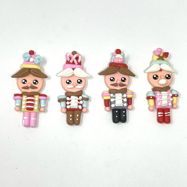 Handmade clay doll - nutcracker