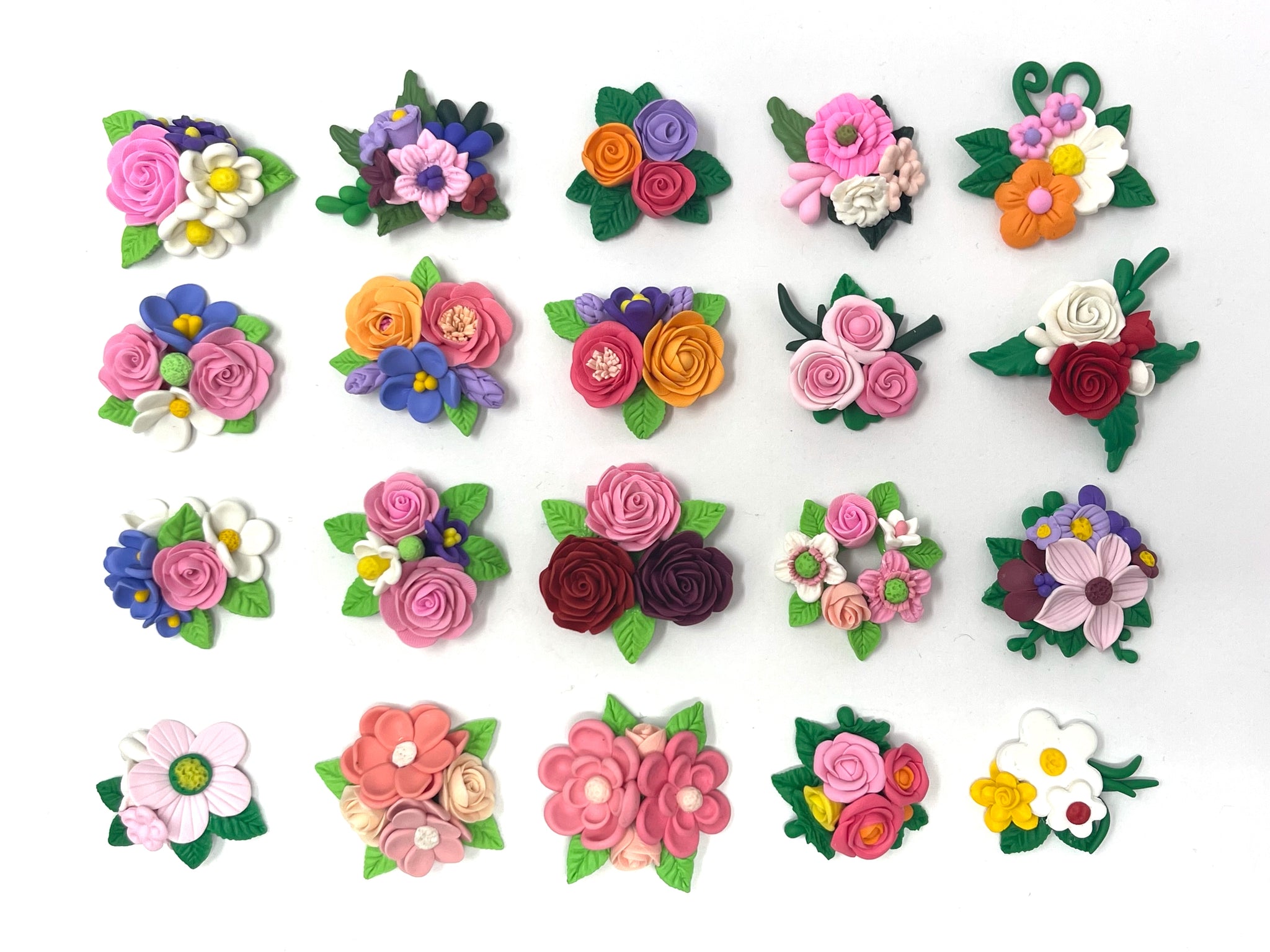 Handmade Clay  - Floral