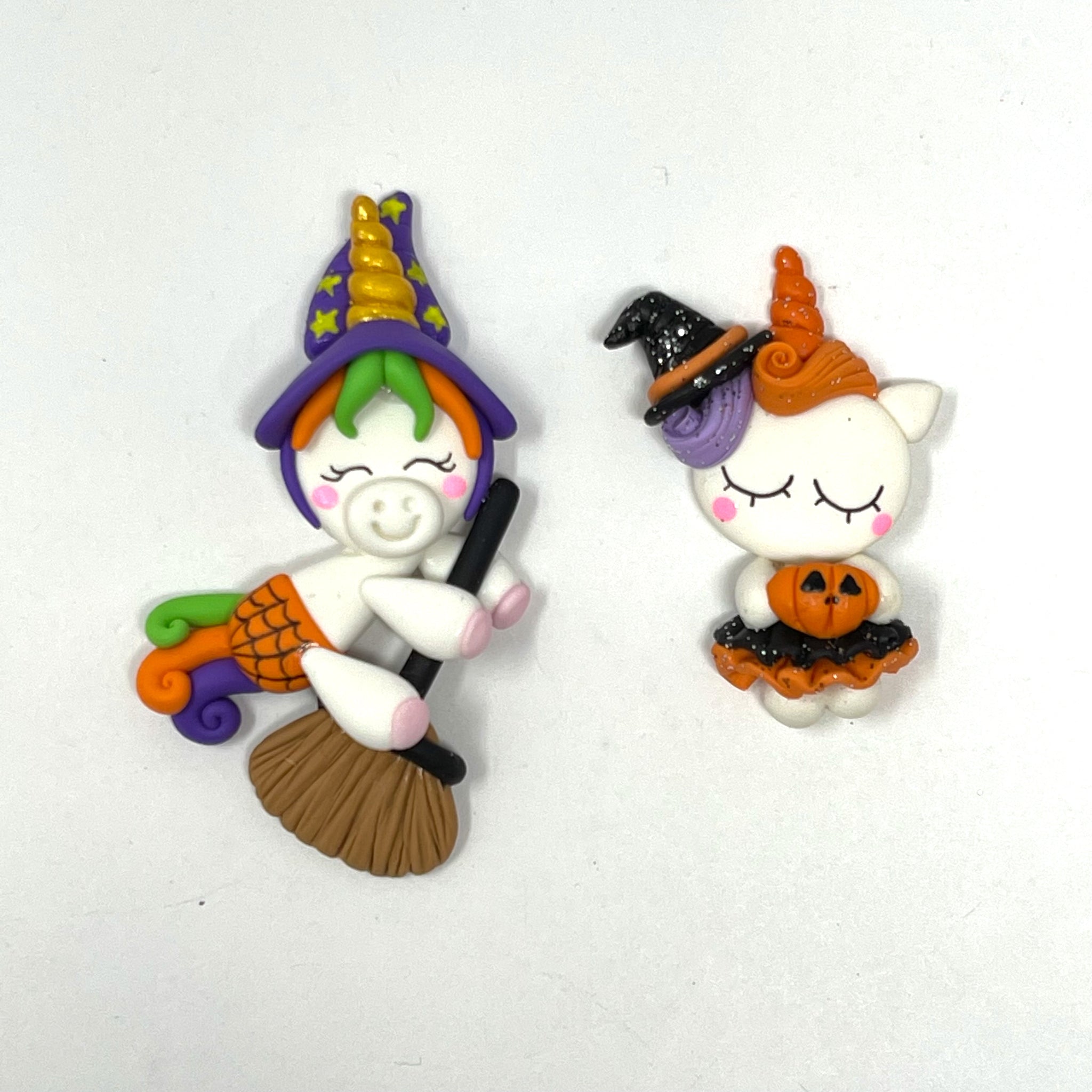 Handmade Clay Doll - Halloween