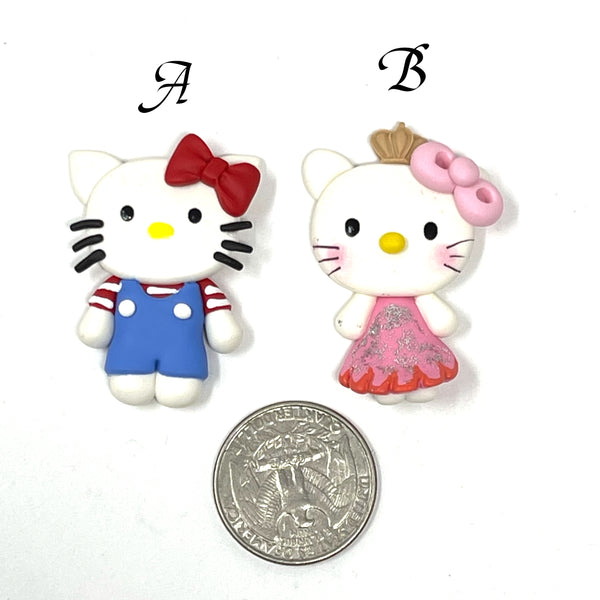 Handmade Clay Doll - Hello Kitty