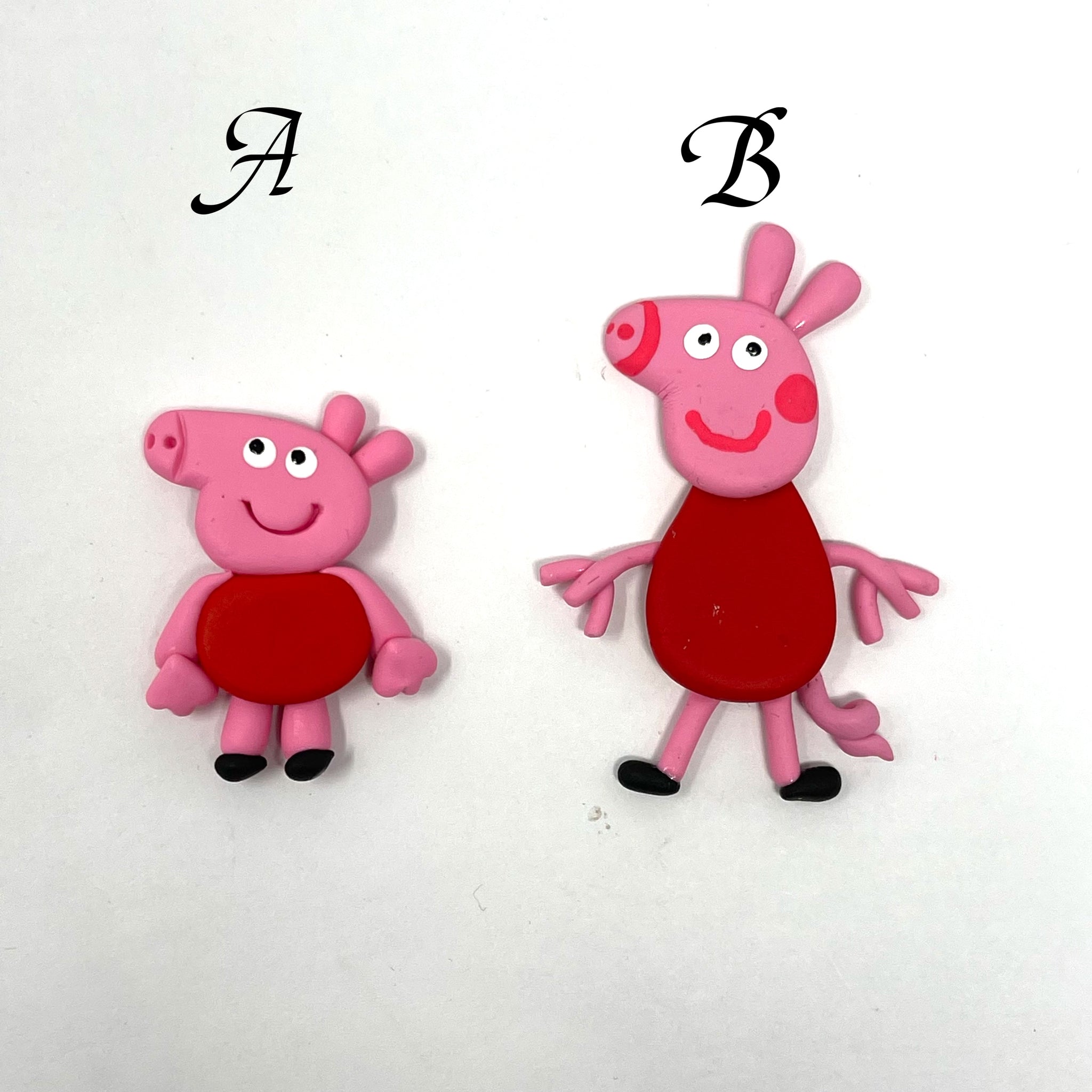 Handmade Clay Doll - Peppa Pig