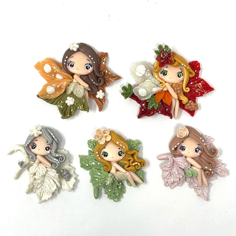 Handmade Clay Doll - Fairies