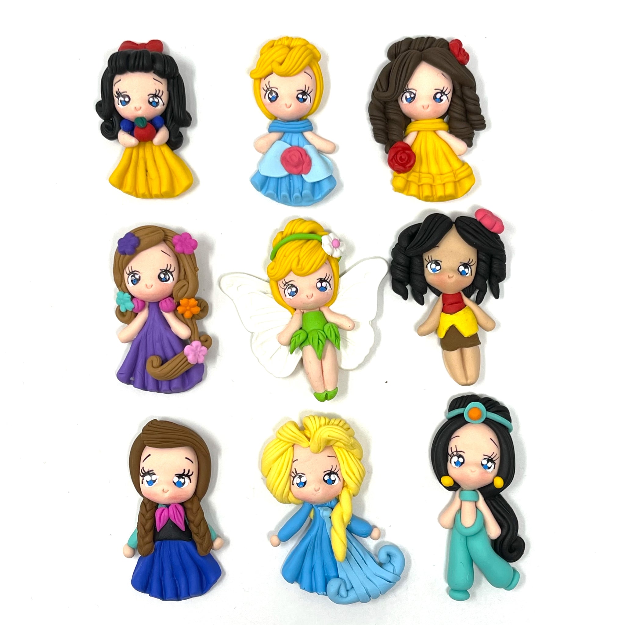 Handmade Clay Doll - Princesses