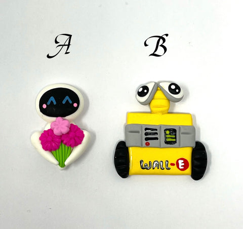 Handmade Clay Doll - Wall-E