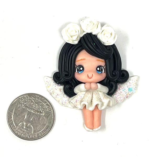 Handmade Clay Doll - Angel girl