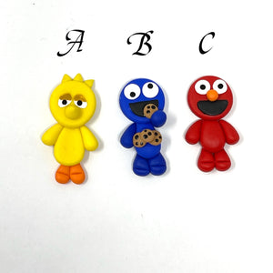 Copy of Handmade Clay Doll - Sesame Street