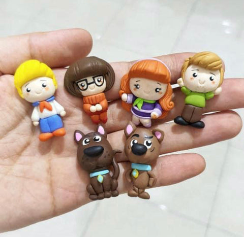 Handmade Clay Doll - Scooby Doo