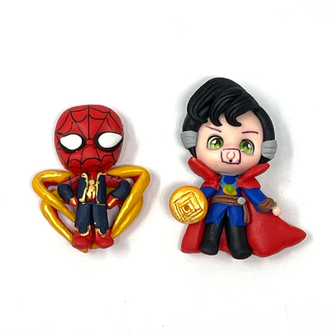 Handmade Clay Doll - Superheroes