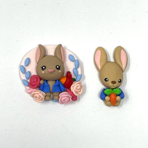 Ella Clay Doll - Easter Peter Rabbit
