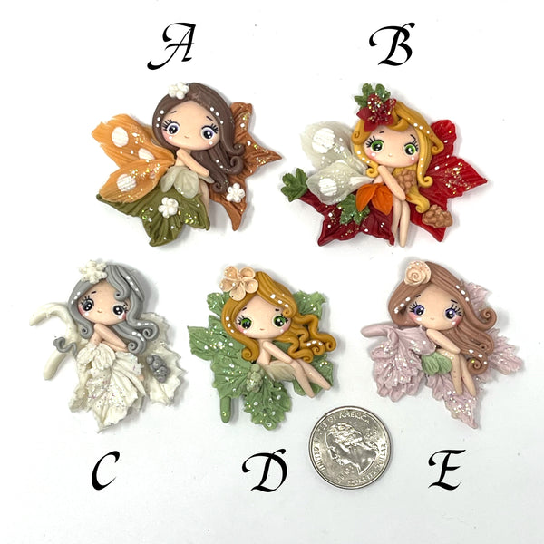 Handmade Clay Doll - Fairies