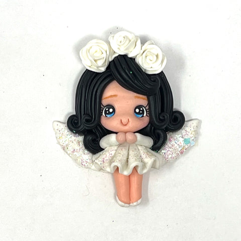 Handmade Clay Doll - Angel girl