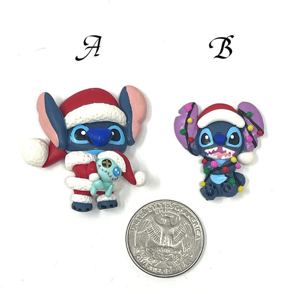 Handmade Clay Doll - Holiday Stitch