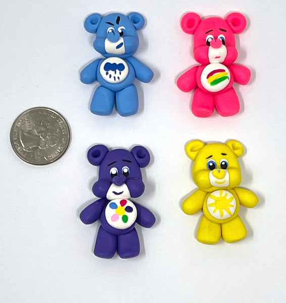 Handmade Clay Doll - care bear