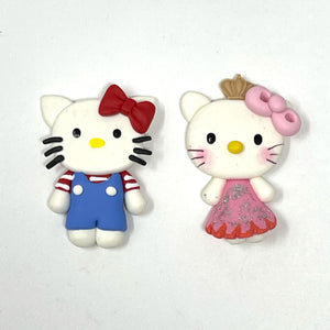 Handmade Clay Doll - Hello Kitty