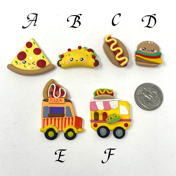 Handmade Clay Doll - Fast food