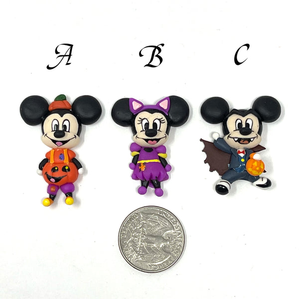 Ella Clay Doll - Halloween Mickey