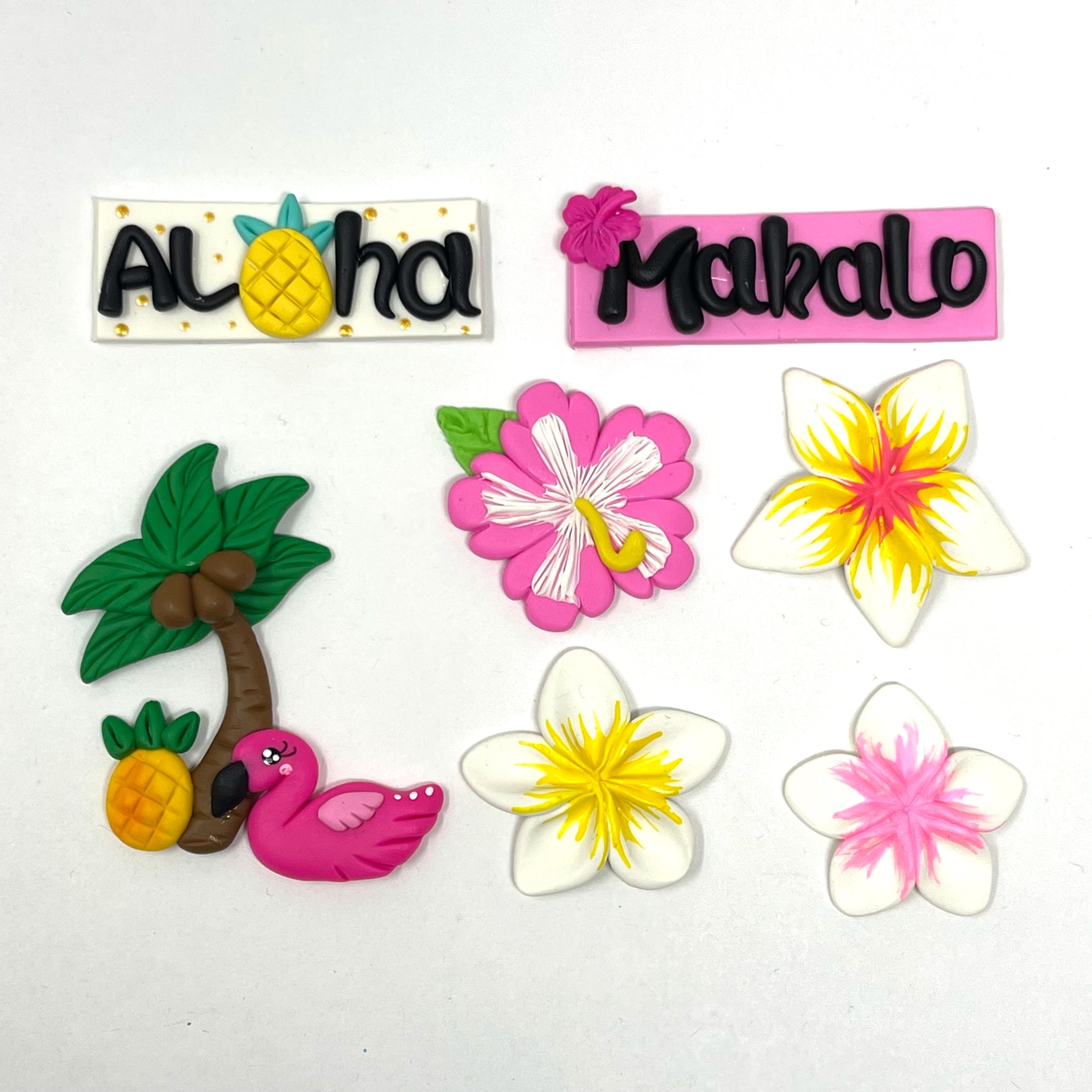 Handmade Clay  - Summer Hawaii Aloha