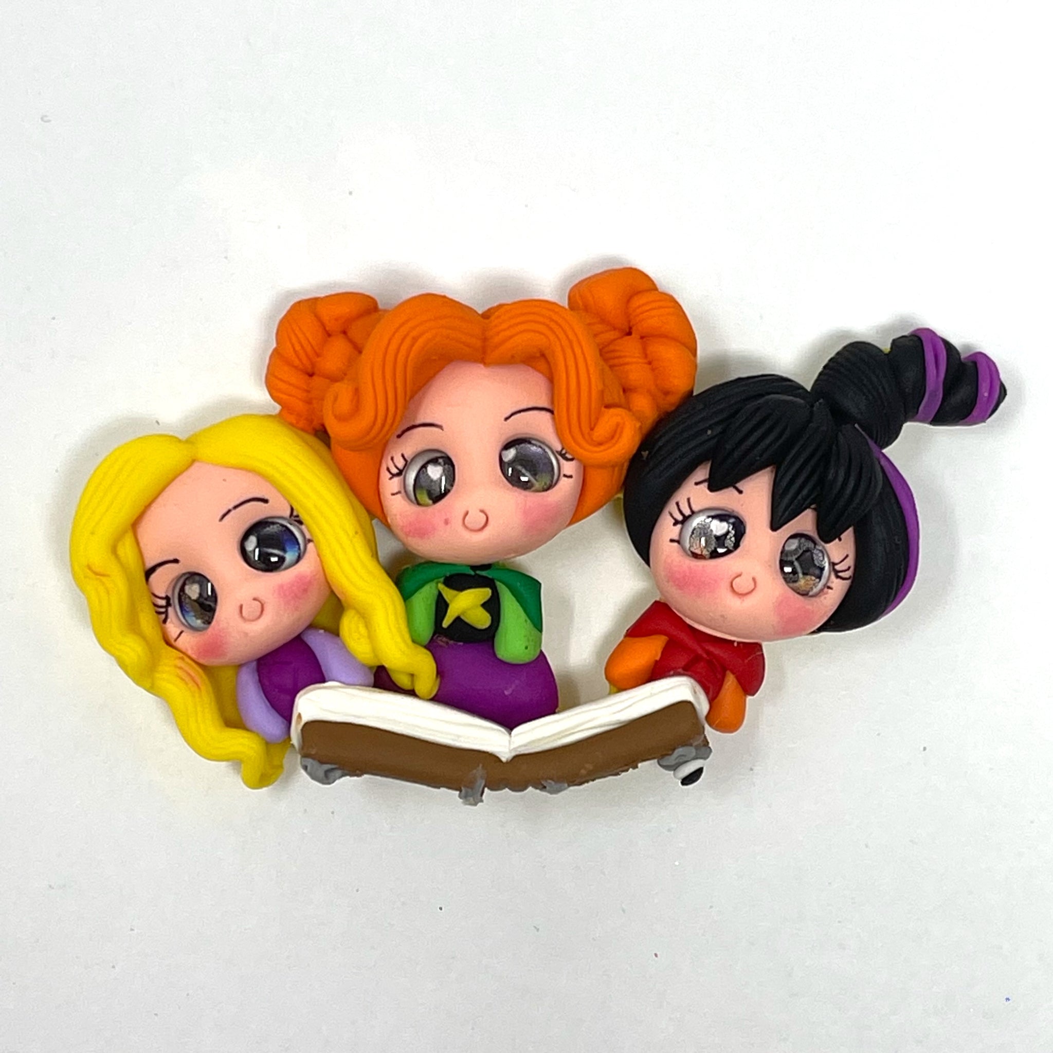 Handmade Clay Doll - Hocus-pocus