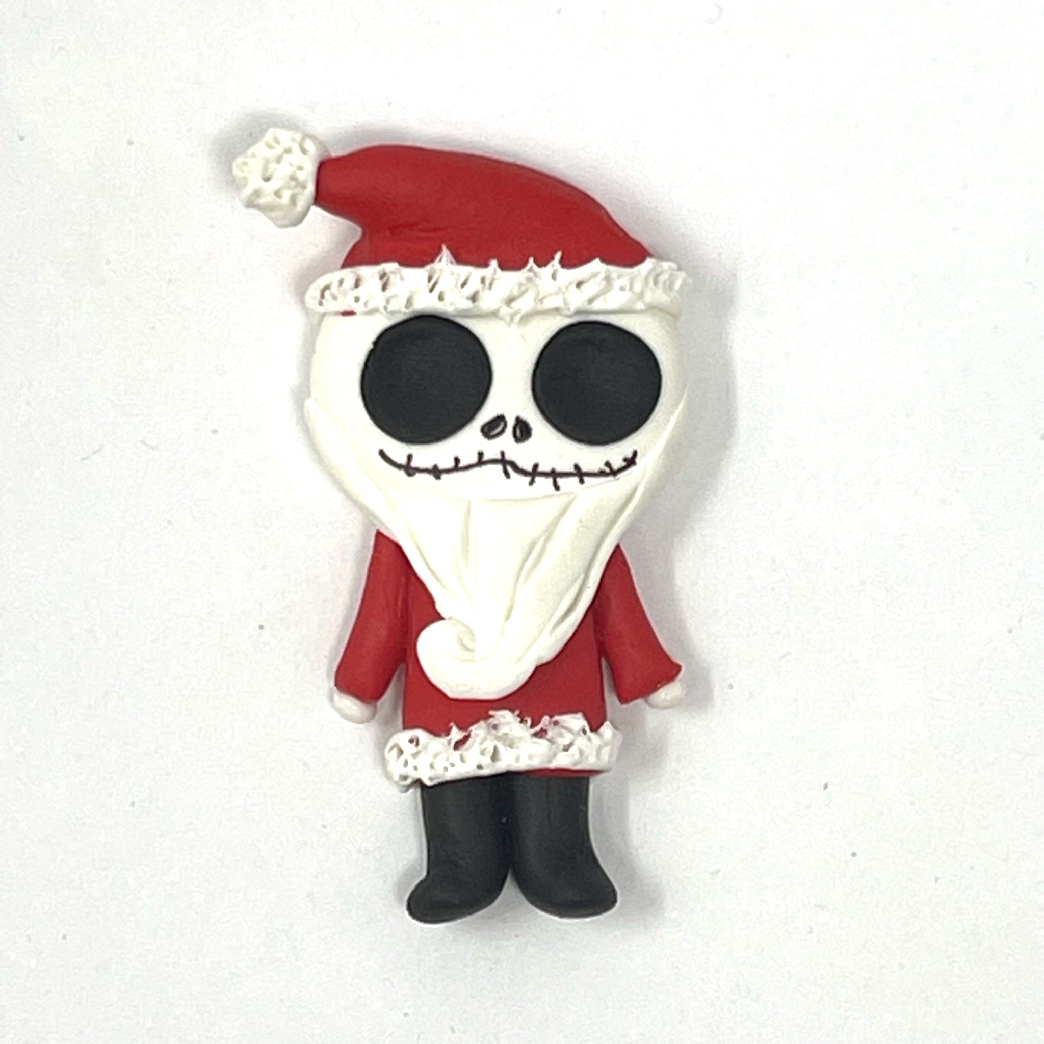 Handmade Clay Doll - Santa Jack