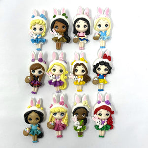 Copy of Handmade Clay Doll - princess bunny