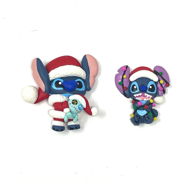 Handmade Clay Doll - Holiday Stitch