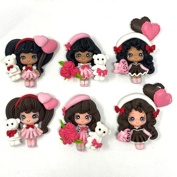 Garden Clay - Valentines girls