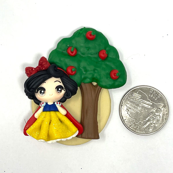 Handmade Clay Doll - Delux Snow white