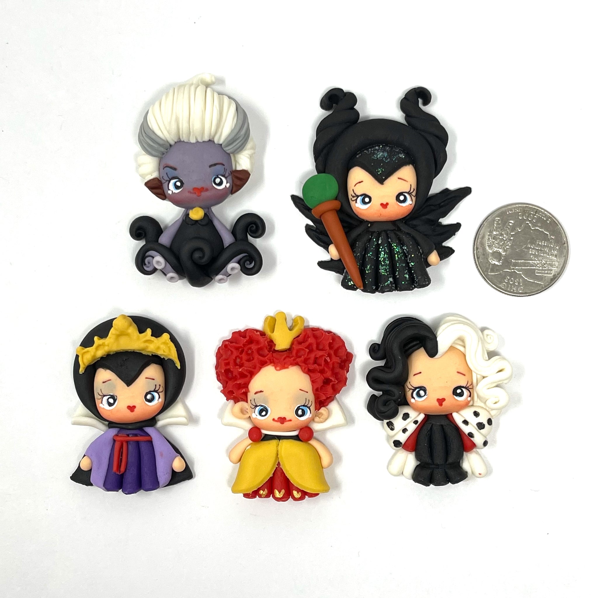 Handmade Clay Doll - Disney Villain