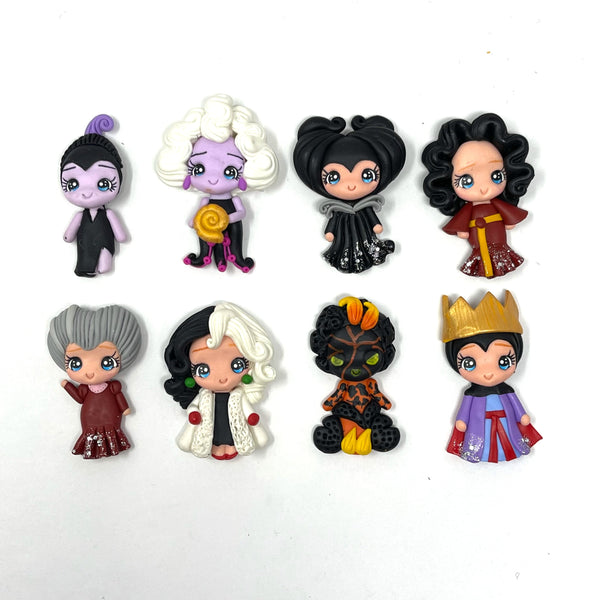 Handmade Clay Doll - Disney villain