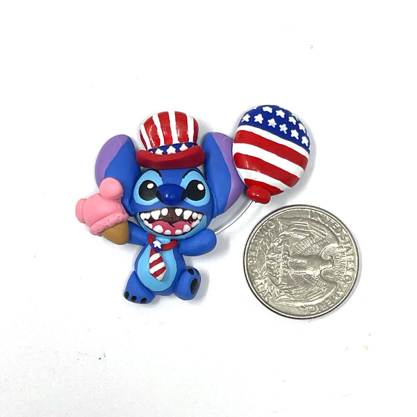 Ella Clay Doll - Patriotic Stitch