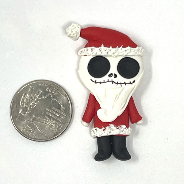 Handmade Clay Doll - Santa Jack